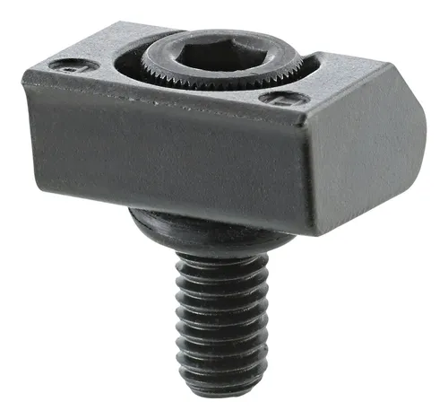 Spannklemme Pitbull Messerk.Stahl 16,0 - Werkstatteinrichtung mit vielseitiger Spannklemme für zuverlässige Mehrfachspannung und effiziente Mehrseitenbearbeitung, ideal für Guss- und Schmiedeteile.