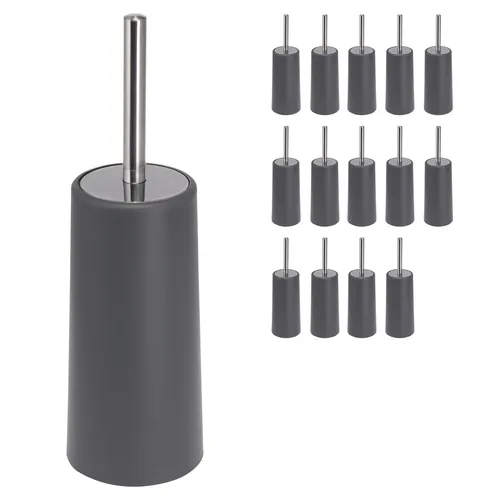 bremermann WC-Bürste Kunststoff 15er Set, grau