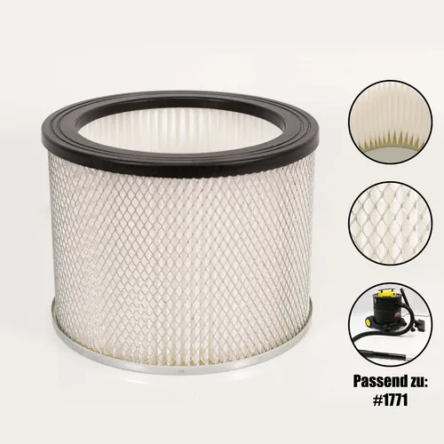 Kartuschenfilter Lamellenfilter Staub Filter Kamin Nass Trocken Sauger Asche