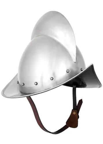 Battle-Merchant Deutscher Morion Helm aus 1,6mm Stahl
