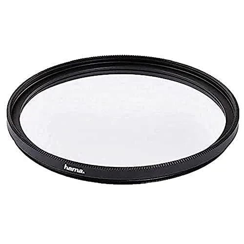 Hama UV-Filter 77mm - Schutz-Filter mit 4-fach Vergütung - Kamera-Filter für klarere Fotos: Der UV-Filter schützt die Frontlinse vor Kratzern und UV-Strahlen, reduziert Dunst und ermöglicht brillante Landschaftsaufnahmen.