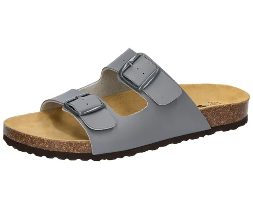 Lico Herren Pantolette Bioline Man grau 43 EU von LICO