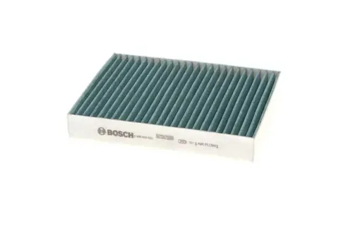 Bosch Innenraumluftfilter FILTER+ 0 986 628 533 - Autoteile, hochwertiger Innenraumluftfilter für saubere Luft im Fahrzeug und optimalen Fahrkomfort.