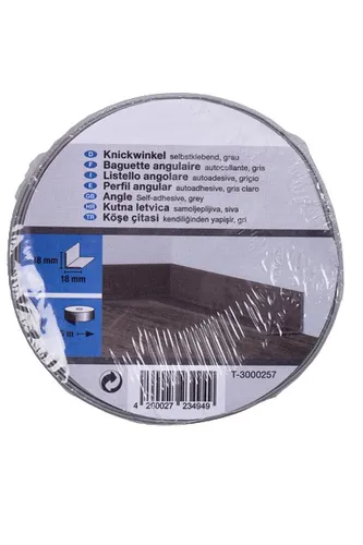 Primo Knickwinkel 5 m 18 x 18 mm grau selbstklebend von Primo