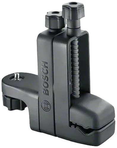 Bosch Universalklemme MM 3 - Messgeräte: Flexible Positionierung für Kreuzlinienlaser mit Klemmbereich von 3–70 mm und 360° drehbarem Arm für einfaches Projizieren.