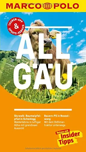 Produktbild MARCO POLO Reiseführer Allgäu: Reisen mit Insider-Tipps. Inklusive kostenloser Touren-App & Update-Service