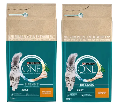 Purina One Bifensis Adult Katzenfutter mit Huhn 5,7kg von PURINA