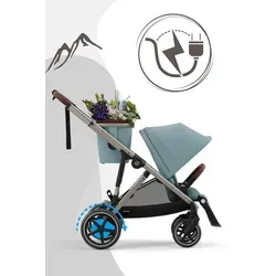 Cybex GOLD e-Gazelle S Taupe Moss Green in gold von CYBEX