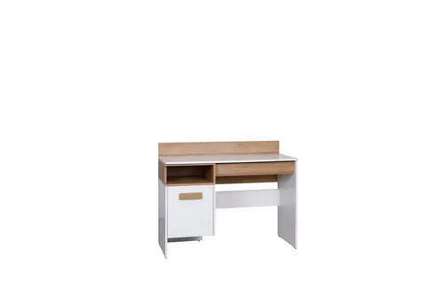 Marmex Möbel Schreibtisch Grant G2 - Kinderschreibtisch in modernem Design, mit Soft-Close-Schublade und viel Stauraum, ideal für Schüler und Home Office.