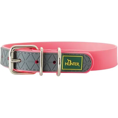 HUNTER CONVENIENCE Hundehalsband, Kunststoffmaterial, 35 XS-S, neonpink