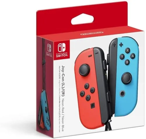 Nintendo Switch Joy-Con Controller Neon Rot/Neon Blau