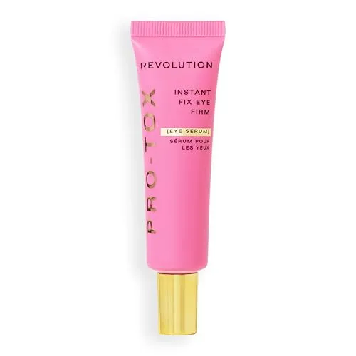 Revolution Pro-Tox Instant Fix Eye Firm – Augen-Serum für sofort straffere Haut, reduziert Fältchen & Falten, vegan & tierversuchsfrei – 14 ml