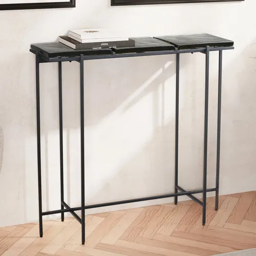 FineBuy Konsolentisch 90 cm