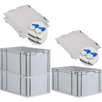 PROREGAL Eurobox NextGen Economy 65L mit Scharnierdeckel von Proregal