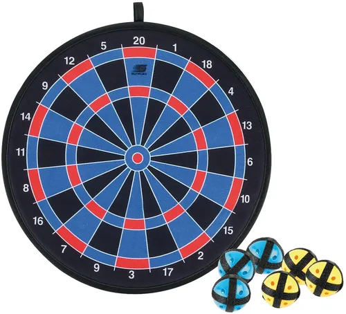 Sunflex Klettdartscheibe Deluxe |  Darts Scheibe Kinder Spiel Klettballspiel