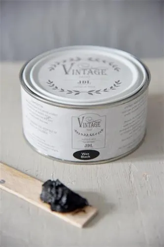 Vintage Antique wax black