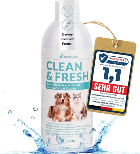 Schnüffelfreunde Zahnpflege Wasserzusatz