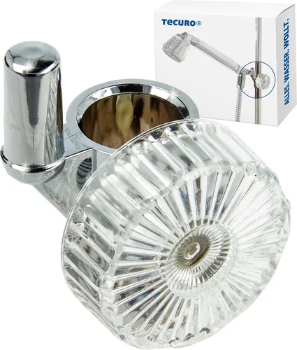 tecuro Zapfen-Schieber Halter für Wandstange Ø 18 mm, verchromt