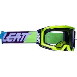 Leatt Velocity 5.5 Frame Motocross Brille - Sportbrillen mit kugelsicherer 170° WideVision-Linse und integrierter Anti-Beschlag-Funktion, ideal für optimale Sicht beim Motocross.