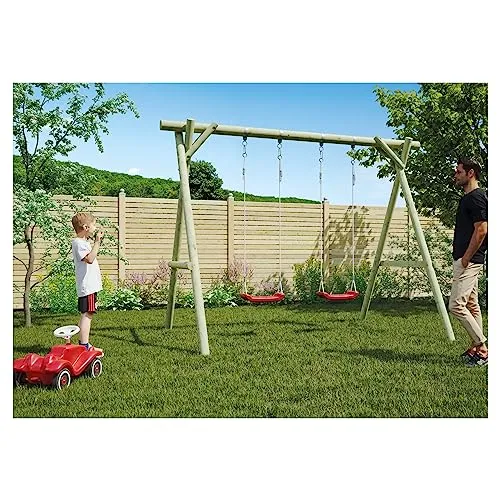 TETZNER&JENTZSCH NICLAS Schaukel 300 x 190 x 220 cm inkl. 2 Brettschaukeln, # 67134