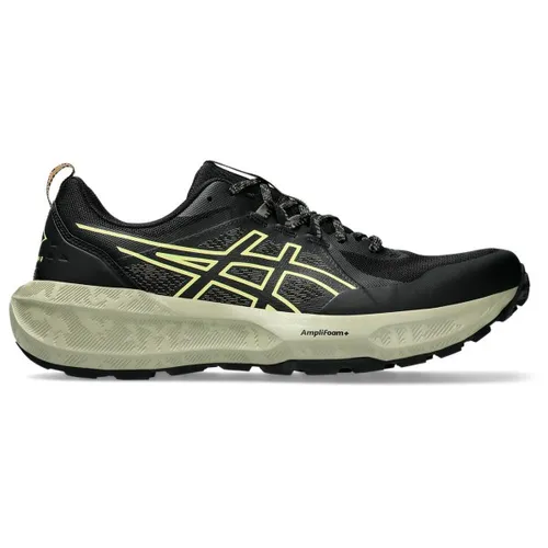 ASICS GEL-SONOMA 8 Trailrunningschuh, Gr. 48, schwarz-lime - Laufschuhe für Trailrunning mit ASICS GELTM-Technologie für optimale Dämpfung und Rutschfestigkeit. Atmungsaktives Obermaterial und individuell anpassbare Schnürung.