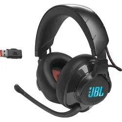 Quantum 610 Over Ear Kopfhörer - kabelgebunden und kabellos, 40 Stunden Laufzeit und kraftvoller 50mm Sound in Schwarz