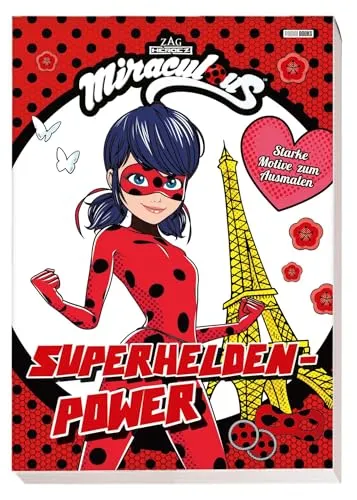 Miraculous: Superhelden-Power - Starke Motive zum Ausmalen: Malbuch