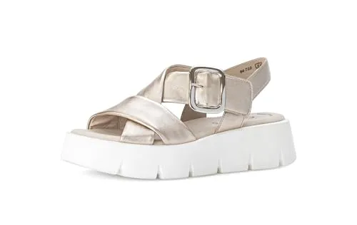Gabor Damen Pantoletten - Frauen Slipper mit Plateau-Sohle - Wanderschuhe mit Best Fitting und flachem Absatz, ideal für Komfort und Stil bei jeder Gelegenheit.