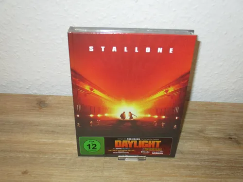 Daylight Blu-Ray Mediabook - Atmos Auro 3D Turbine (Sylvester Stallone) NEU&OVP