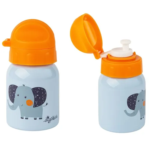 EDELSTAHL TRINKFLASCHE ELEFANT 250 ML VON SIGIKID NEU