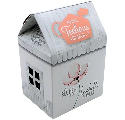 Dekohelden24 Aufbewahrungsdose Teehäußer in verschiedenen Motiven