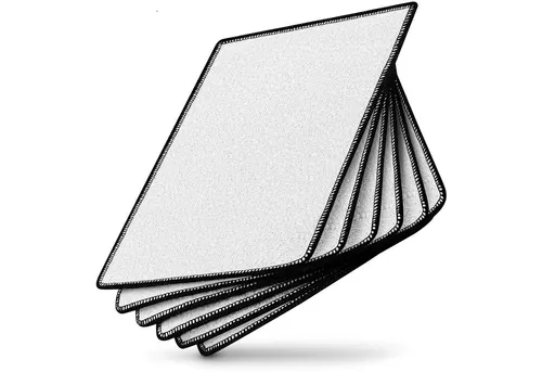 Meisterfaktur Premium Bambus Tücher [6 Stück] - 90% Bambus - für Hochglanzküchen Reinigungstücher (Bambus, 18x23 cm, 6-tlg., Umweltfreundliche Lappen für Küche, Bad & Haushalt)