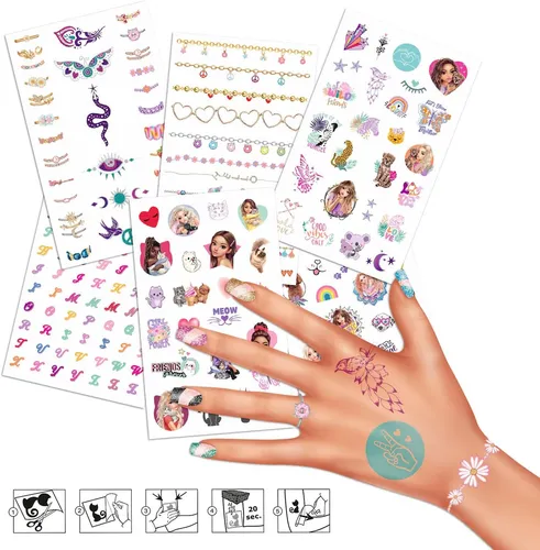 Depesche 13225 TOPModel - Tattooblock für Kinder NEUHEIT 2024 OVP+