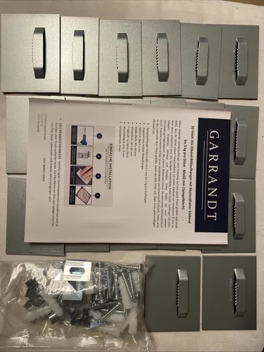 20x GARRANDT Bilderhaken Spiegelhalterung Bildaufhänger selbstklebend oh. Bohren