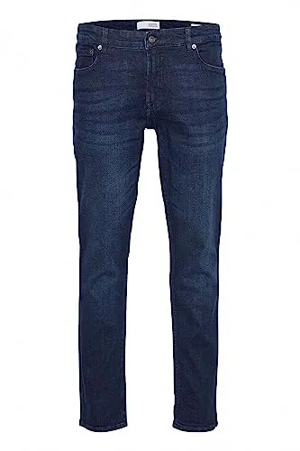 !Solid SDJoy Blue 202 Blue 202 Herren Jeans Hose Denim Slim Fit, Größe:W34/34, Farbe:Dark Blue Denim (700031)