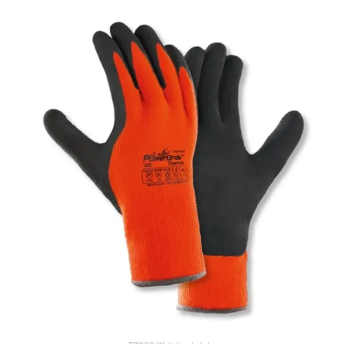 BIG Arbeitsschutz TOWA Winterhandschuhe PowerGrab Thermo Gr. 9 orange/braun 2203