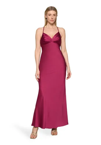 Vera Mont Abendkleid Damen schmal geschnitten rot L (42)