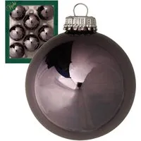 Weihnachtsbaumschmuck Grau von Krebs Glas Lauscha