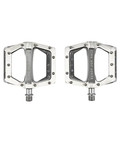 CUBE RFR Fahrradpedale Flat Race - Universelle MTB & Dirt Bike Pedale - Fahrradpedale aus Aluminium, 110 mm breit und mit gedichteten Industrielagern für optimale Langlebigkeit und Performance. Ideal für MTB, Dirt und BMX.