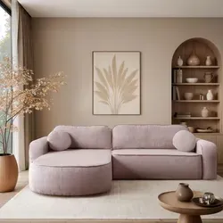 Ecksofa VENUS mit Schlaffunktion und Bettkasten Poso 27