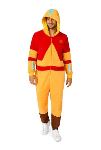 OppoSuits Aang Onesie in orange von OppoSuits