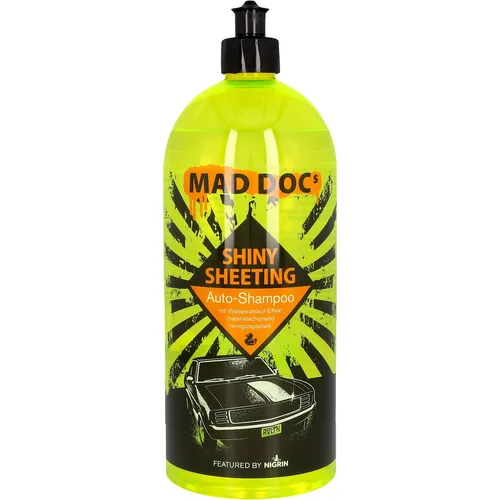 MAD DOCs Auto-Shampoo 1000ml Konzentrat Autoschampoo SHINY SHEETING Autowäsche