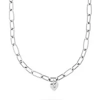 GMK Collection Kette 89192950 - Elegante Edelstahlkette für Damen - Ketten für Damen - Hochwertige Edelstahlkette in schickem Silber, ideal für jeden Anlass und langlebig im Design.