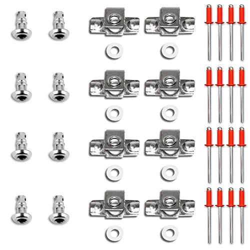 RACEFOXX Schnellverschlüsse 8er Set