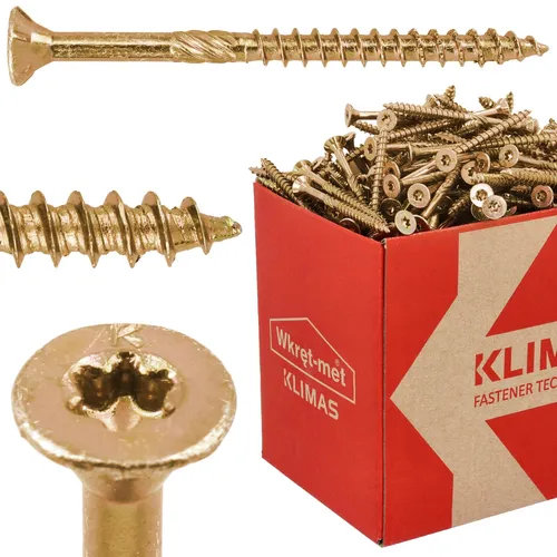 Zimmermannsschrauben für Holz TORX 4,5x60 250 Stck