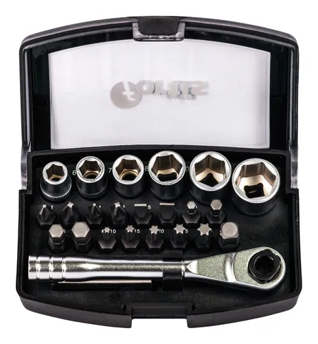 Fortis Bit-Sortiment 24-teilig mit Ratsche von Fortis