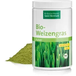 Bio-Weizengras-Pulver - 350 g von Kräuterhaus Sanct Bernhard