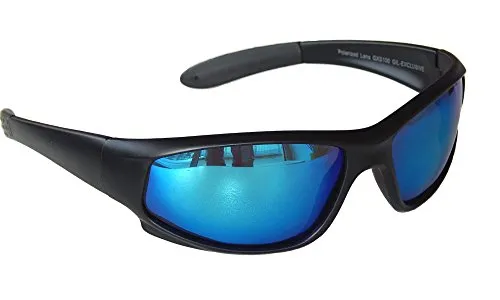 Gil SSC Sportbrille Sonnenbrille Radbrille Bikerbrille Motorradbrille Schwarz Black M 2 (Blau)