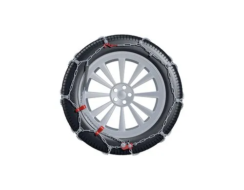 KÖNIG CB-7 095 Schneeketten - Hochwertige Schneeketten für verschiedene Reifengrößen, mit manuellem Spannsystem und 7 mm innerem Kabel für optimale Leistung und Schutz von Alufelgen.