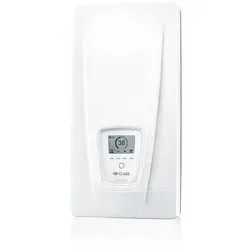 CLAGE DEX Next Durchlauferhitzer 18-27kW - Sonstige Heizsysteme – Komfortabler und sparsamer Durchlauferhitzer mit Echtglas-E-Paper-Display für hohen Bedienkomfort und individuelle Warmwasseranpassung.